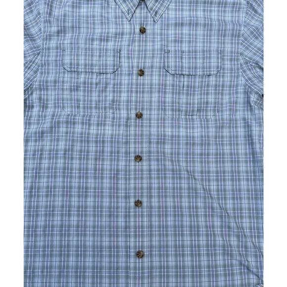 DULUTH Trading Co Button Down Shirt Men's Fishing Outdoors Plaid Multicolor SZ L - Picture 3 of 8